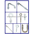 steelrebar draw bar deformed reinforced cable hardware fitting electric power fitting bolt type building ring hook